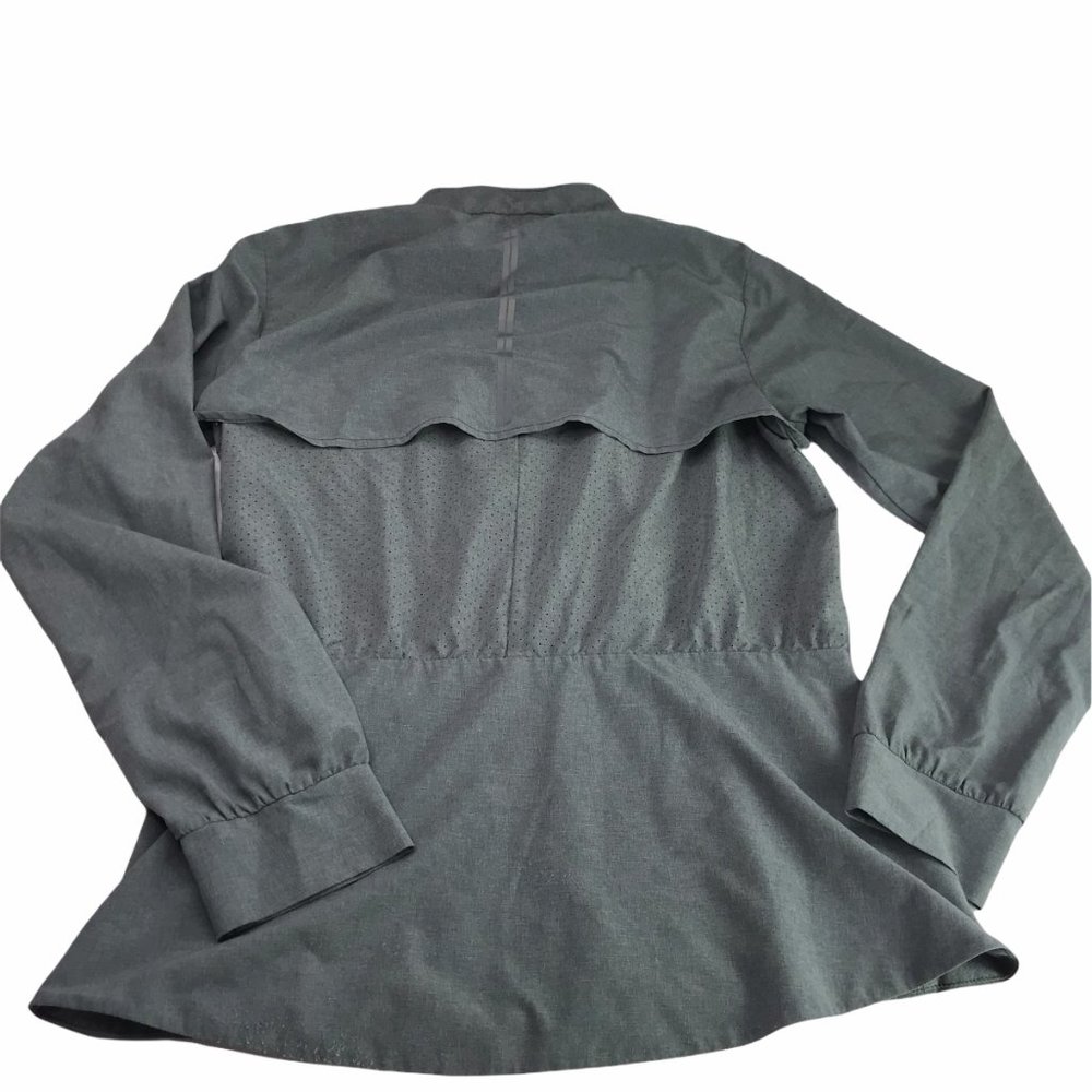 Brooks Gray Running Jacket, Lightweight Small - image 5